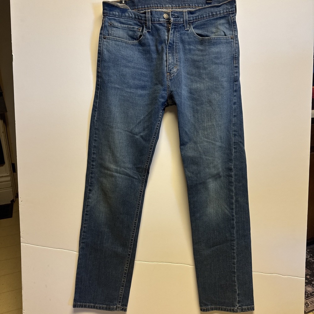 Levis 505 Regular Fit Jeans, Size 34 x 32 - Blue